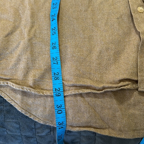 Hickey Freeman 100% Cotton Tan Button Down‎ - Picture 5 of 7